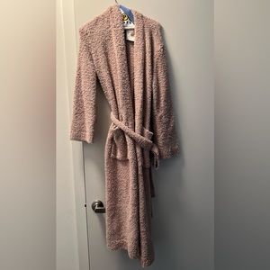 Barefoot Dreams Robe Feather / Grey size 1 NWT